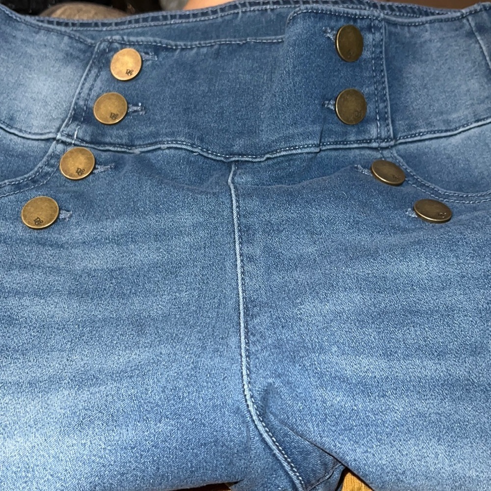 DG2 by Diane Gilman Virtual Stretch‎ Denim Pull-On Sailor Short